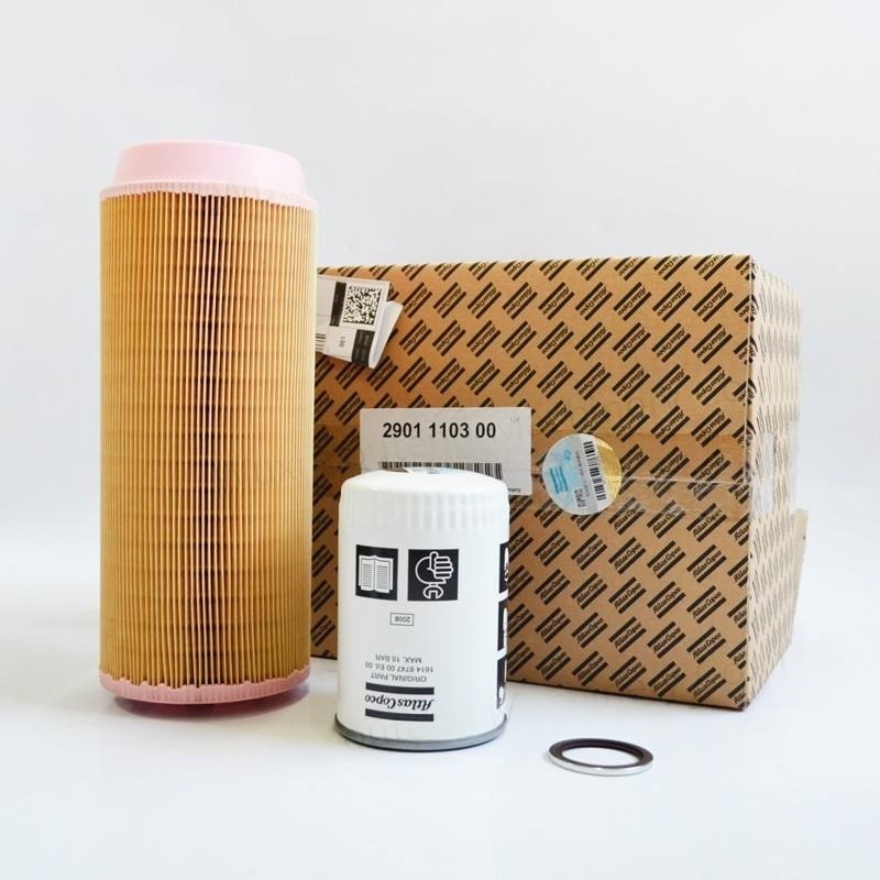 ATLAS COPCO Original Luftkompressorölfilter Ölabscheider -Service -Kit Industriekompressorteile Modell 2901110300