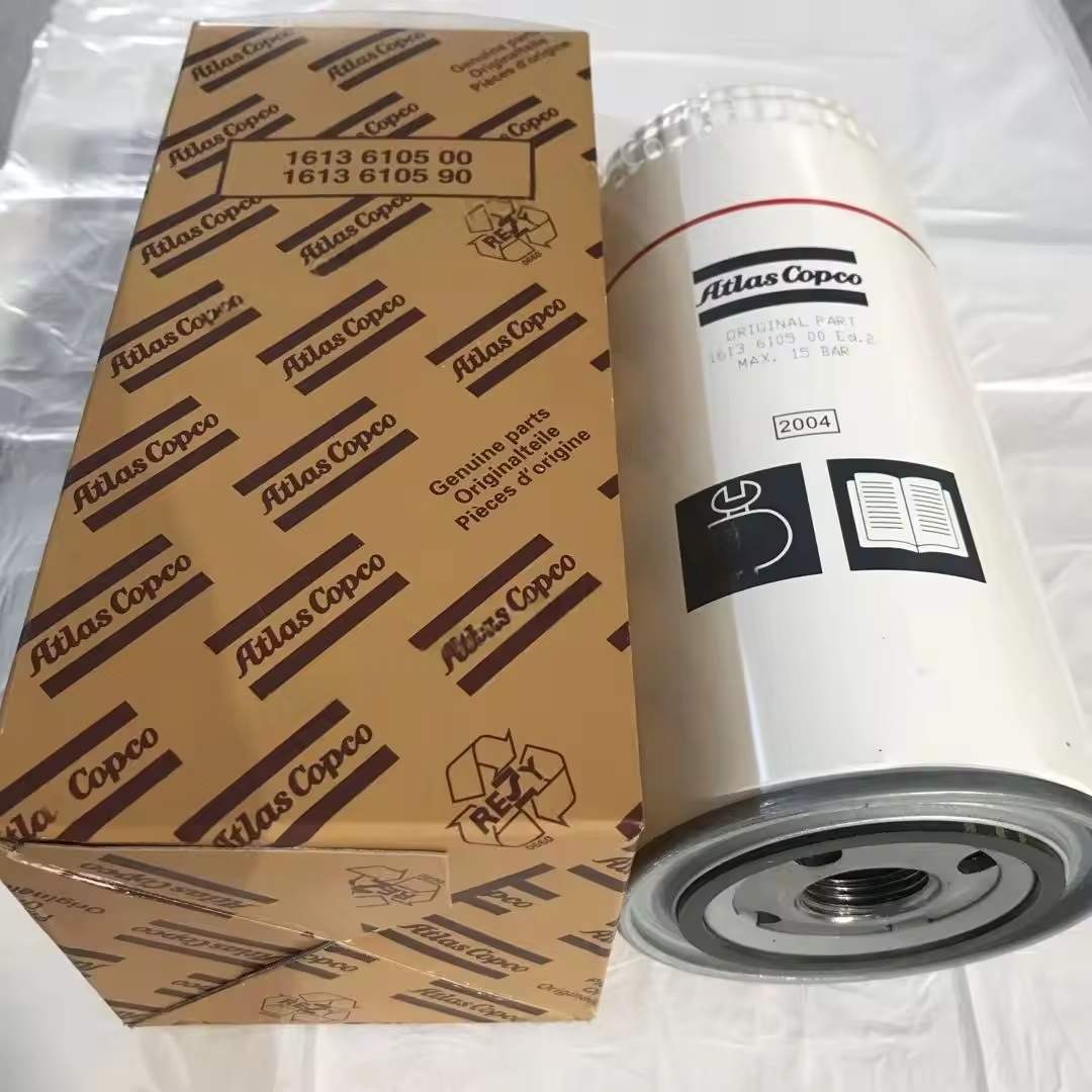 1613610590 Atlas Copco Air Compressor Filter Oil Original