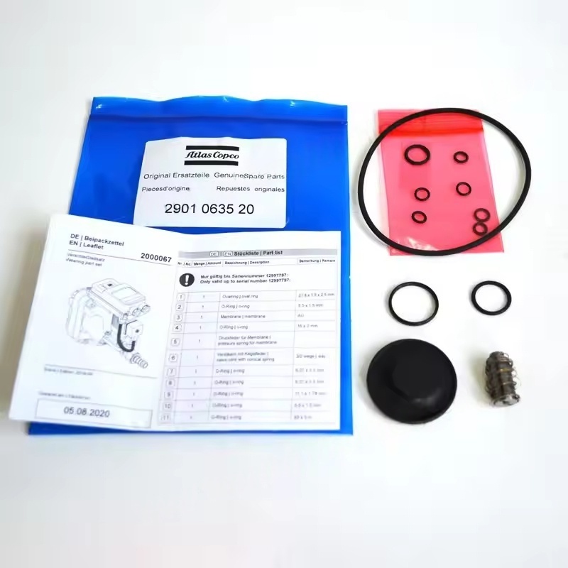 Original 2901063520 Atlas COPCO EWD330 ELEKTRONISCHE DRABENVENTILEN MAGENOID VALVE SERVICE Wartung Kit