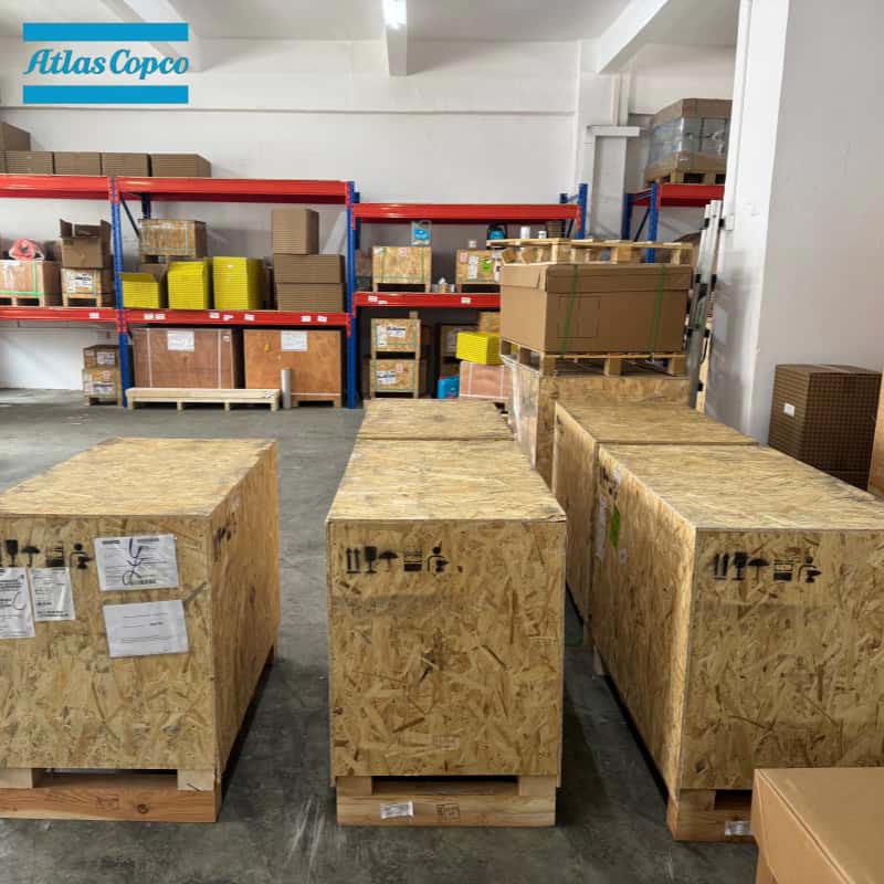 Atlas Copco 1616757591 2902022210 Original-Luftendschraubenelement GA GX-Serie Kompressorkopf