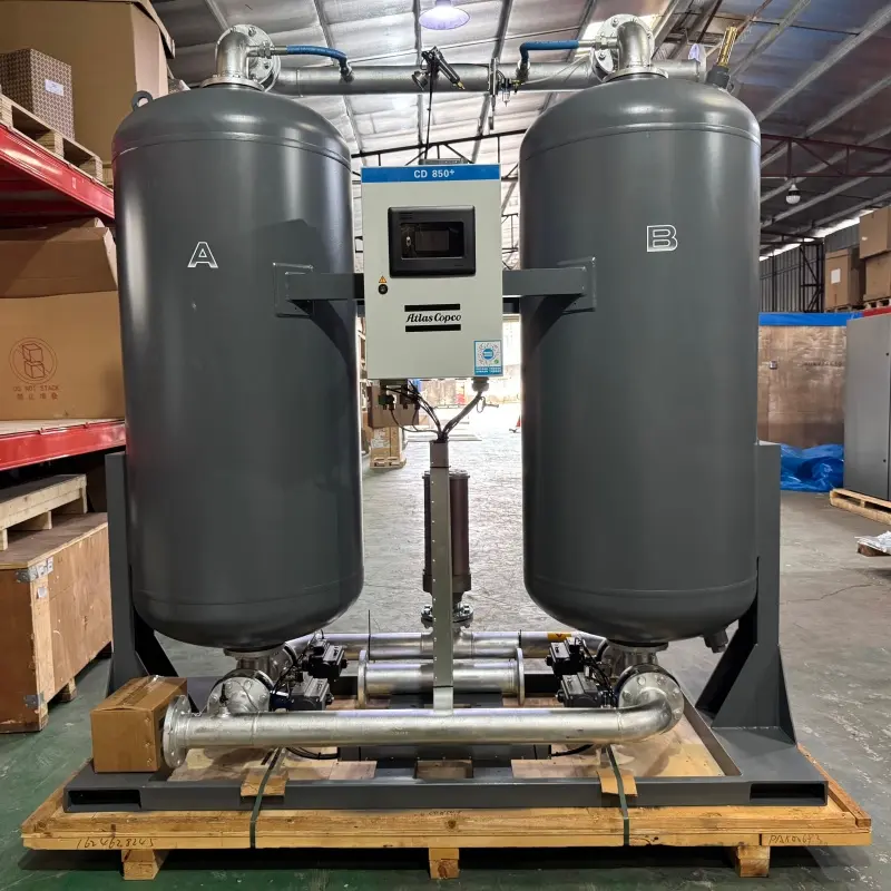 Atlas Copco CD850+ Trockenmittel-Adsorptionslufttrockner Original Atlas Copco Lufttrockner