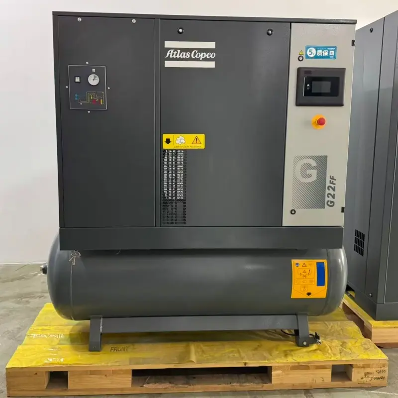 Atlas Copco G22FF 22 kW 30 PS Öleingespritzter Schrauben-Luftkompressor für die industrielle Fertigung