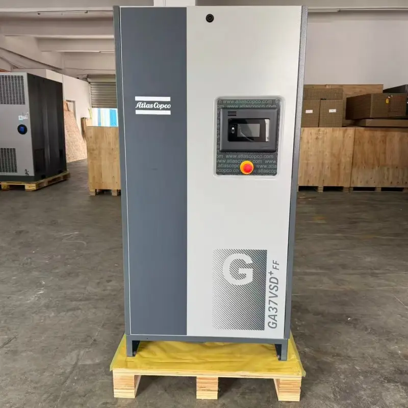Atlas Copco GA37 VSD+ FF 37 kW 50 PS Öleingespritzter Schraubenluftkompressor für die Industrie