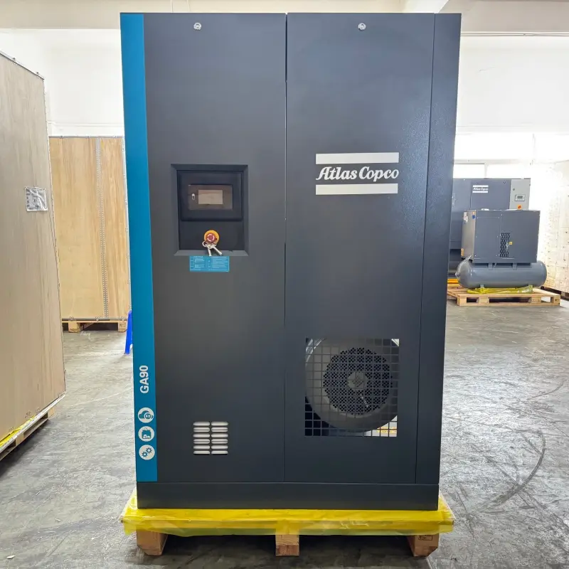 Original Atlas Copco GA90 90 kW 125 PS Schraubenkompressor mit Öleinspritzung