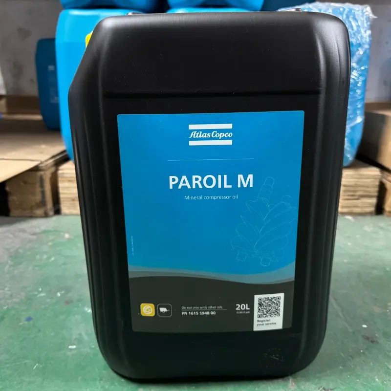 Atlas Copco Oil 1615594800 Paroil M Mineralschmiermittel für tragbare Kompressoren. Original