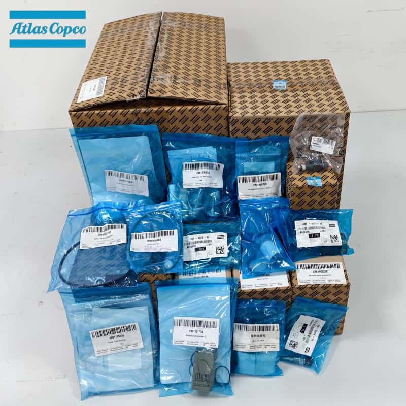 Atlas Copco Original Original-Luftkompressor-Ersatzteile, Ölabscheider, Filter, Ventil, Entlader, Service-Kit, Sensor, EWD-Ablass