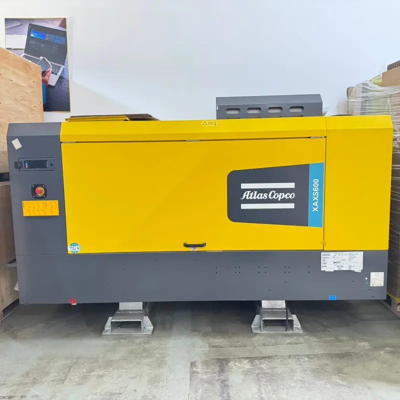 Atlas Copco XAXS600 Tragbarer Diesel-Schraubenluftkompressor, Bergbau, Bohren, Original