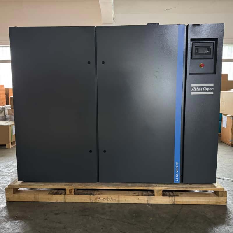 Atlas Copco ZT55 VSD FF | Ölfreier Luftkompressor 55 kW für die pharmazeutische Lebensmittelindustrie Klasse 0